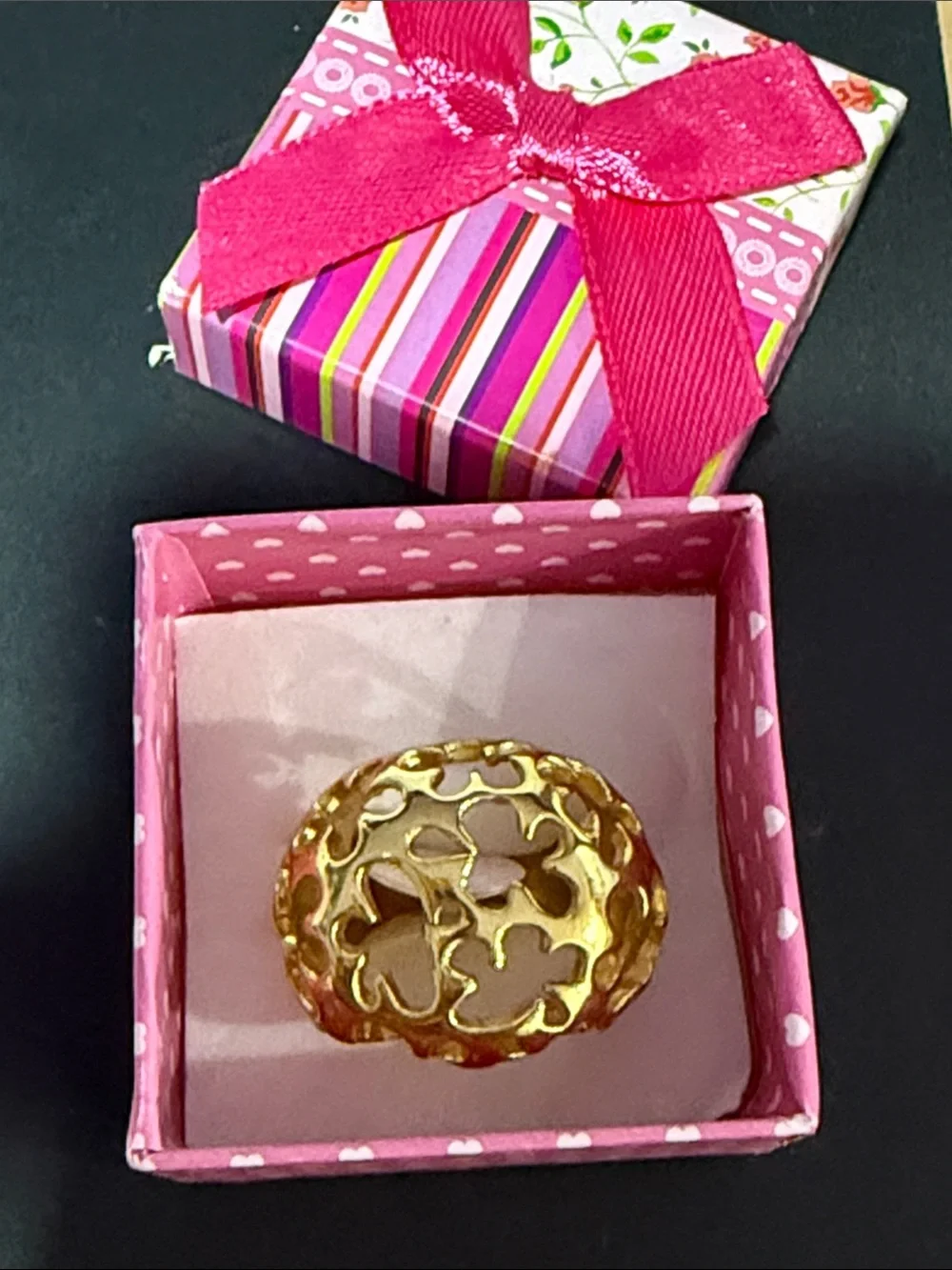 Stainless steel‎ beautiful woman ring size 8